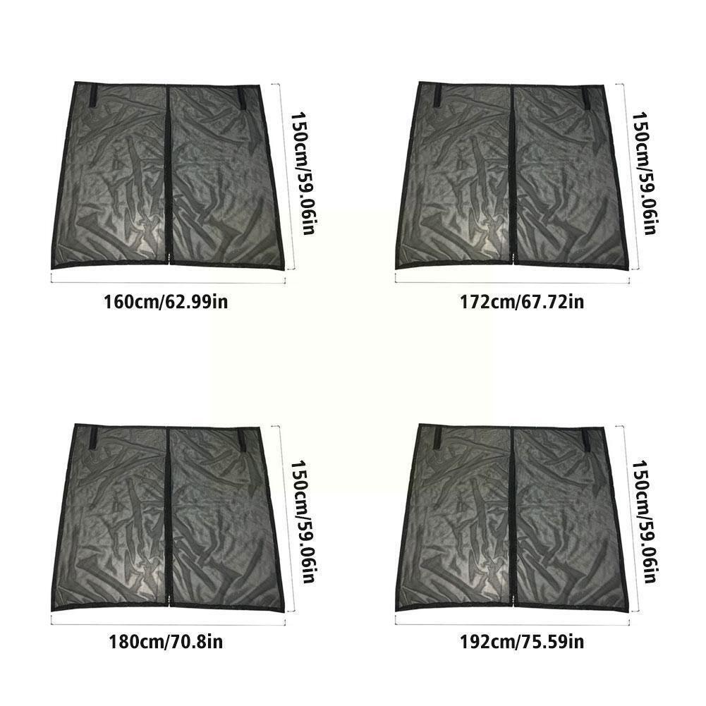 Противомоскитная сетка на окно, магнитная солнцезащитная изоляция для внедорожника, минивэна, кемпера, фургона, аксессуары, новый G6H9