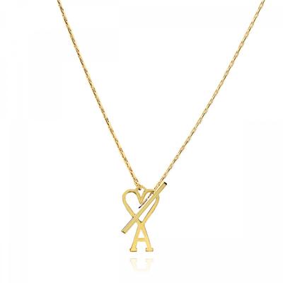 Ami Ujw916 361 902 Ami De Coeur Цепочка с логотипом-сердцем