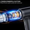 Ручной автомобильный пылесос, 15000 ПА Автомобильный пылесос, Высокомощный ручной пылесос Беспроводной перезаряжаемый С несколькими насадками, Портативный