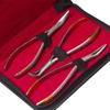 1 Set Dental Residual Root Tweezers Tooth Extraction Forceps Curved Maxillary Mandibular Teeth Universal Pliers