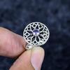 Amethyst Gemstone Handmade 925 Sterling Silver Jewelry Ring Size 5 MM-3460