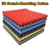 50*50*5cm Wave Shaped Acoustic Foam Panels High Density Sound Proof Foam Acoustic Sponge Wall