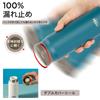 TYESO Water Vacuum Mug Stainless Double Wide Home Dark Blue Bottle, Lightweight, Slim, 800ml, Thermos, Hot/Cold, Insulated, Bottle, Steel, Walled,
