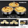 Stainless Steel E Poacher, Perfect Poached E Maker, Round E Cooker Rings For Breakfast Cooking Tool 3 Poached E Cups - Mishan