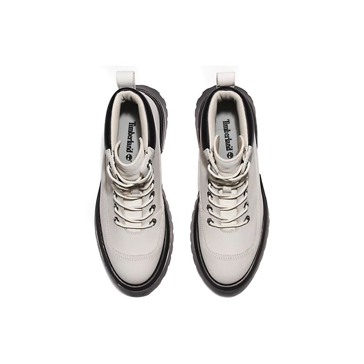 Timberland Ботинки женские Sky 6 дюймов на шнуровке, водонепроницаемые, короткие, для отдыха на природе, белые, черные A5RSV143