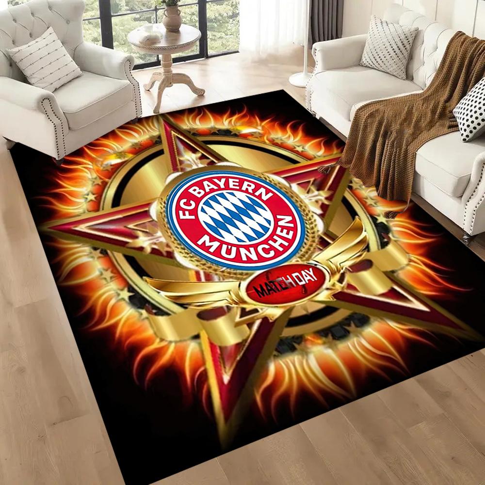 Квадратные ковры Champion Fc Bayern München — отличный выбор для гостиных, спален, домашнего декора и в качестве подарков.