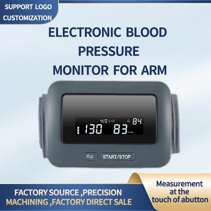 Blood Pressure Monitor - Wireless Uppr Arm Cuff BP Machine with One Piece Design, Stores Historical Data