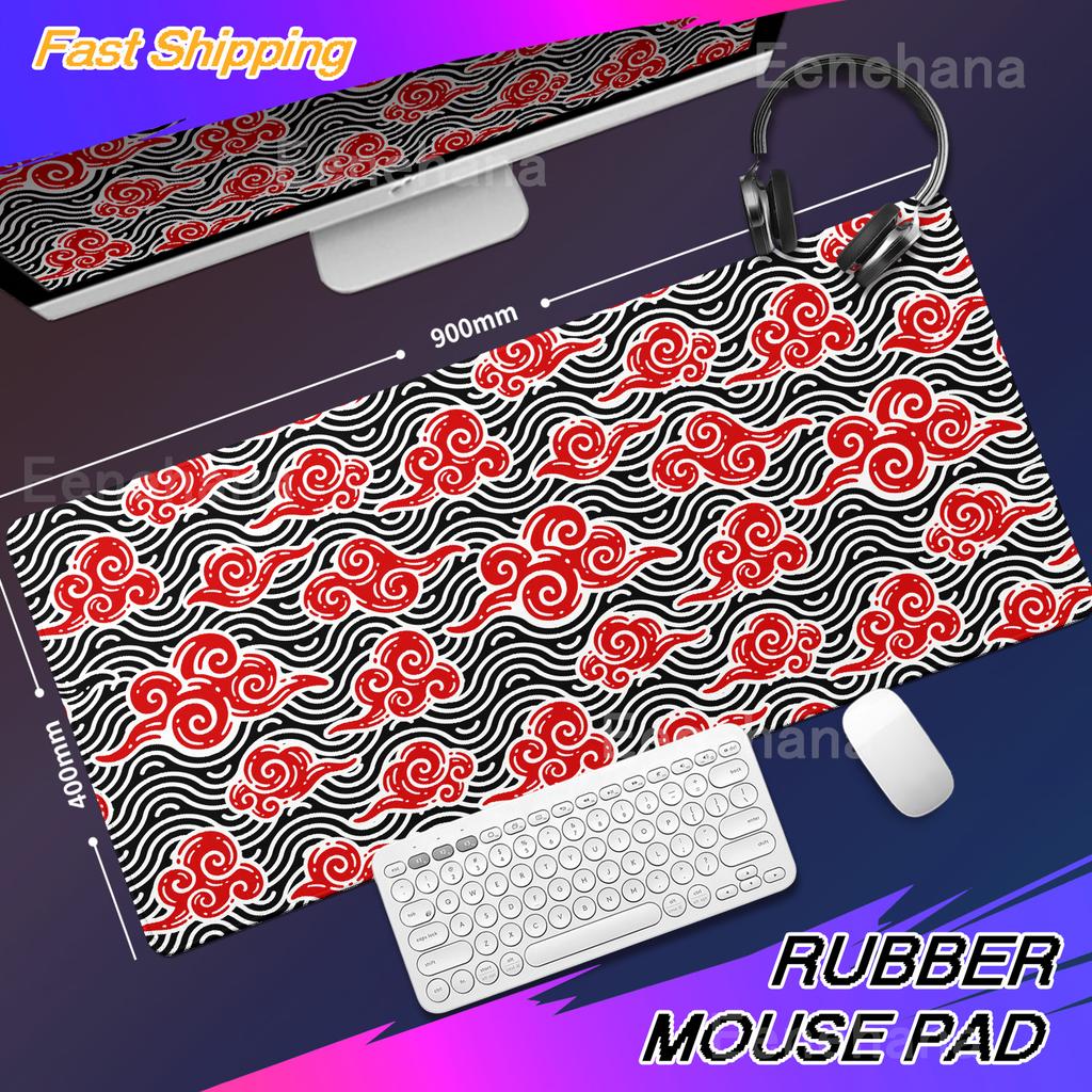 Japanese Art Waves Large Mousepad Black White Simplicity Mouse Pad Gamer Keyboard Mat Xxl Office Desk Mats Pc Extended Pads