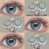 Venice Gray Мягкие линзы 1 пара 14,2 мм Цветные контактные линзы для глаз Годовая косметика