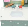 Kids Bathroom Sink Toys with Beauty Accessories Wooden Simulation Educational Toddler Vanity Table