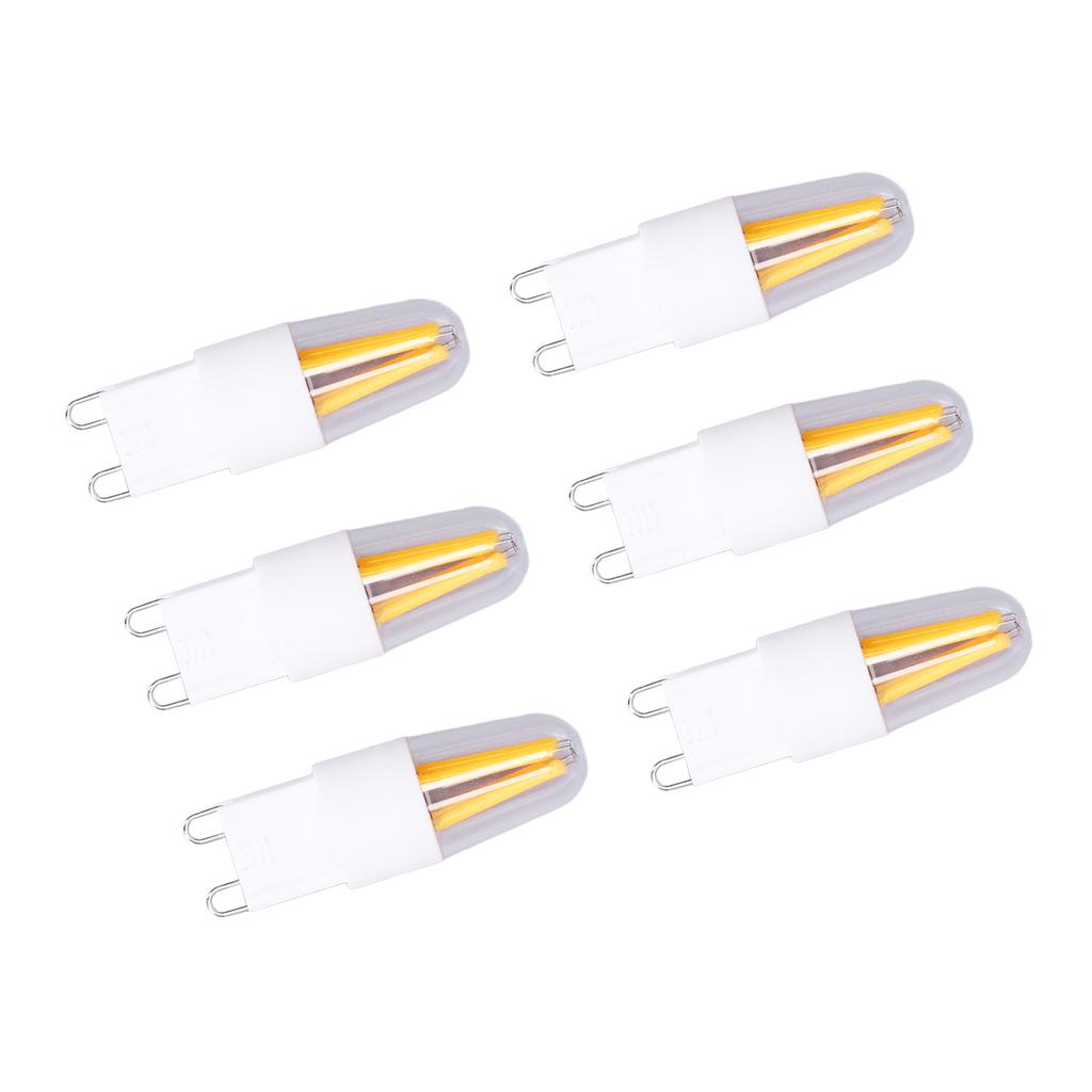 10Pcs G9 LED Bulb 200LM Warm White Lamp Bulb for Chandelier Ceiling Light Wall Sconces 220V