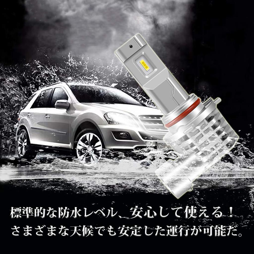 Светодиодная лампа Briteye 9005 HB3 для дальнего света, интегрированная, 6500K, белая, со встроенными чипами Cree, без вентилятора,