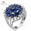 Proposal Rings For Women With Flower Shape Zircon Stone R Bride Jewelry Romantic Cherry Blossom Zircon Lady Rings