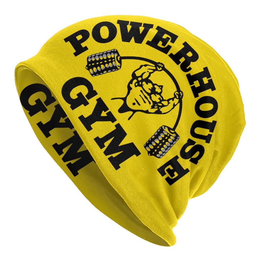 Powerhouse Gym Skullies шапочки шапки для унисекс женщин унисекс зимняя теплая вязаная шапка для взрослых Бодибилдинг Фитнес Мышцы Капот Шапки