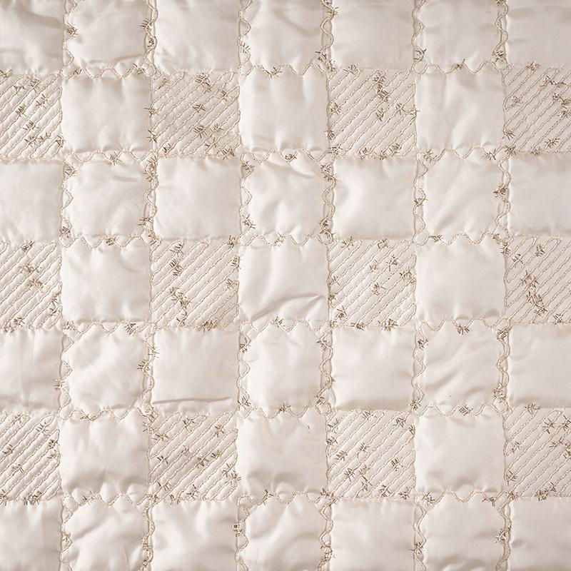 1 метр Стеганая ткань с хлопковой набивкой Полиэстеровая вышивка Шнур Пайеточная вышивка Ткань для дизайнерских сумок и багажа
