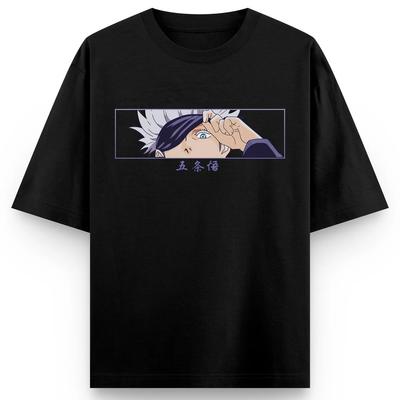 Jujutsu Kaisen Аниме Годжо Сатору Печать Хлопковая Футболка Мужская и Женская Харадзюку Повседневная Свободная Летняя Аниме Периферийная Одежда