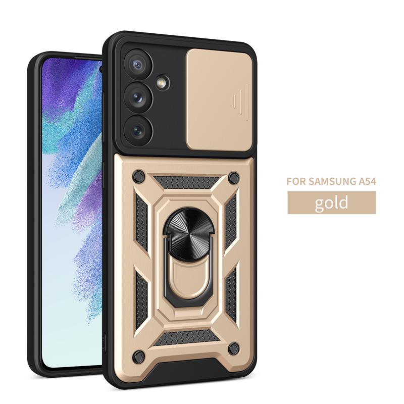 For Samsung Galaxy A14 A34 A54 Case Magnetic Car Holder Ring Shockproof Armor Phone Case For Samsung A14 A 34 54 14A Back Cover
