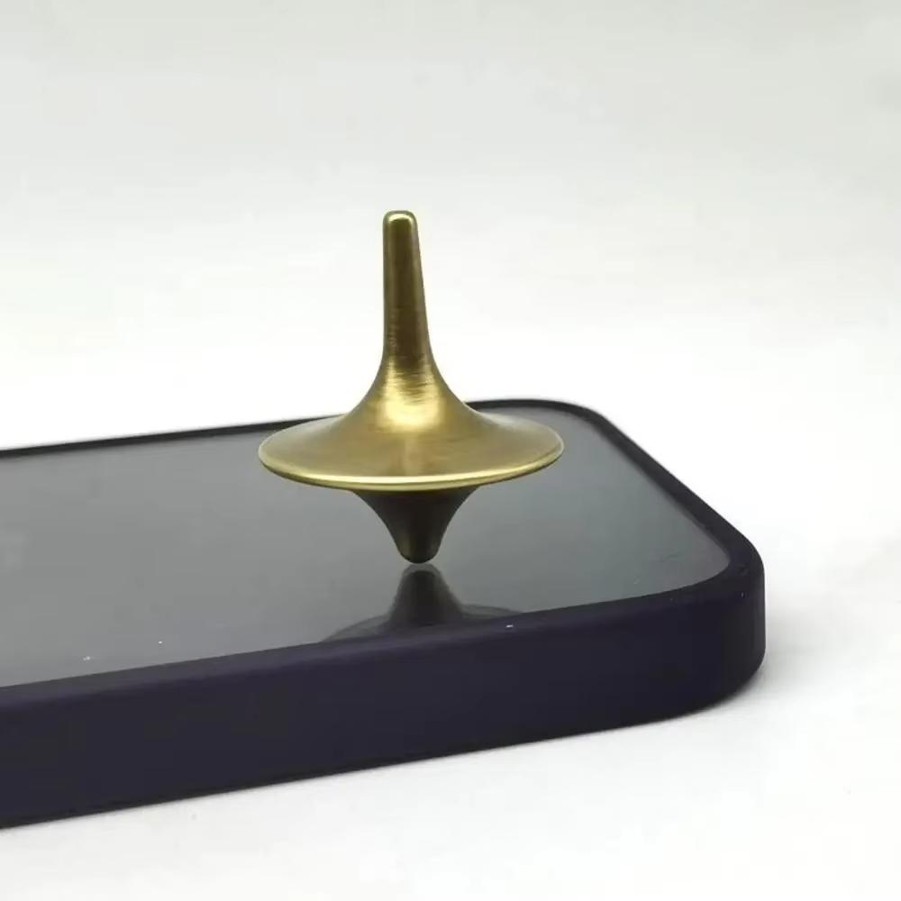 1 шт. Металлический гироскоп-тотем из фильма, серебристый, ручной, волчок для кончиков пальцев, маленький гироскоп-циклон, антистресс, игрушки-непоседы для взрослых, подарки