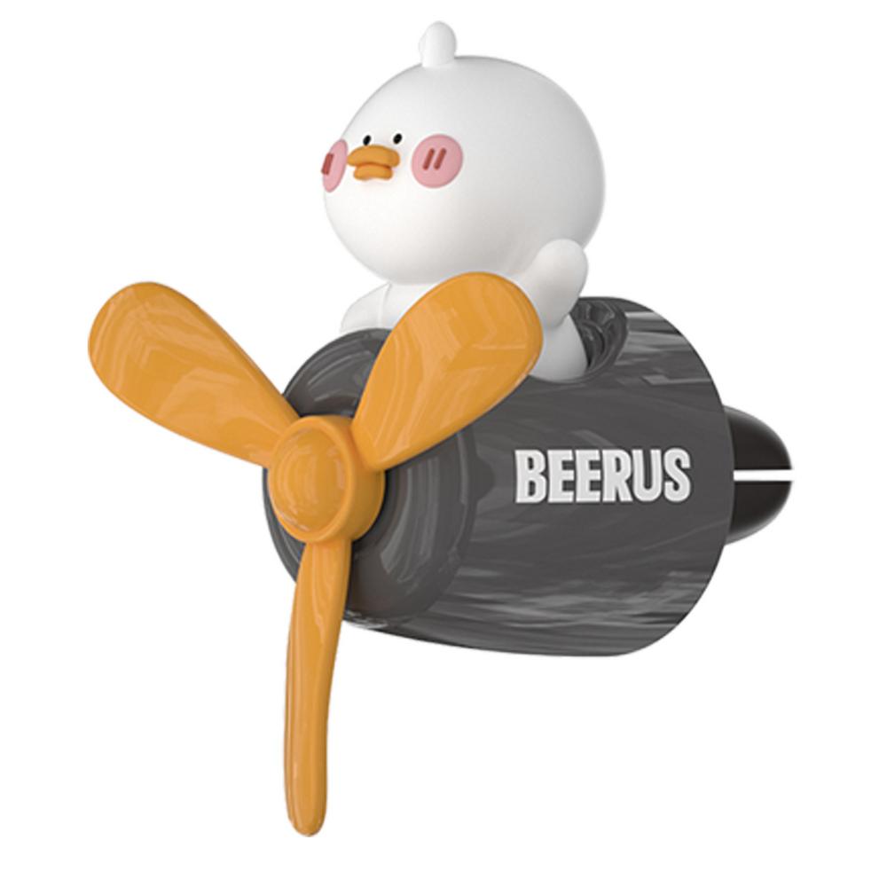 Car Air Freshener Vent Clip Cartoon Pilot Oil Diffuser Vent Clip Rotating Propeller Automotive Air Outlet Fan Cute Car Diffuser