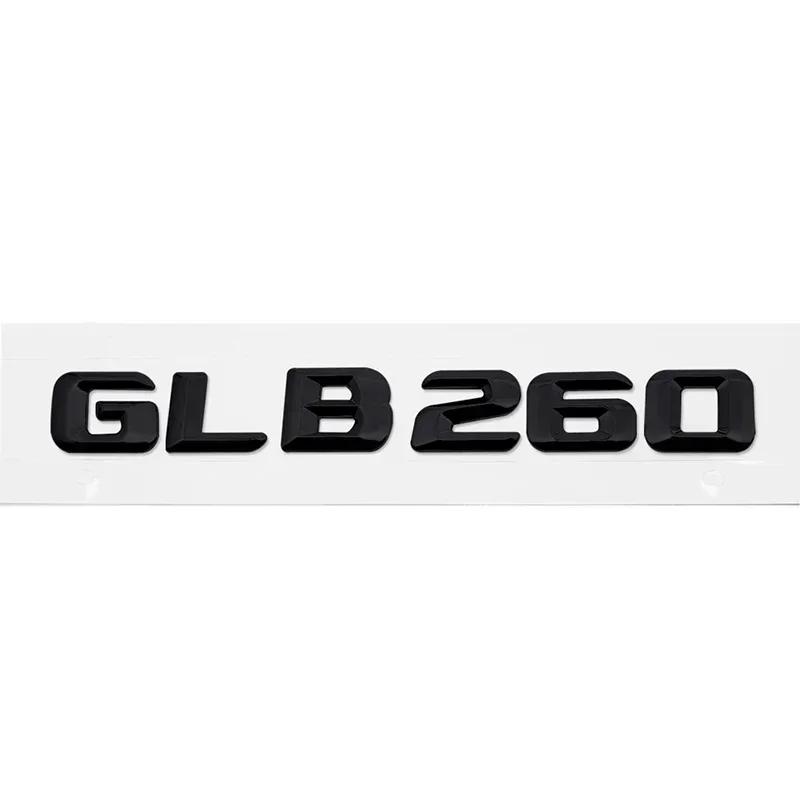 Car Letter Sticker Rear Emblem for Mercedes Benz GLB180 GLB200 GLB220 GLB250 GLB260 GLB300 GLB350 GLB400 GLB450 Trunk Decal