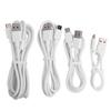 4Pcs Set Type C Super Fast 5A USB Data Cable Charger Lead Fast Charging Cables