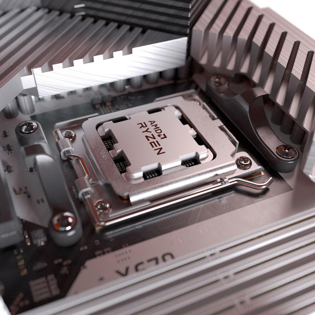 AMD CPU Ryzen 5 с кулером Wraith Prism 6 ядер 12 потоков 38 МБ 65 Вт Авторизованный дистрибьютор продукт 7600, 3,8 ГГц / 100-100001015BOX