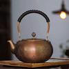 1,8 л, Медный чайник большой емкости, Большой чайник-тыква для кипячения воды для заваривания чая, Чайник ручной работы, Здоровый чайный сервиз
