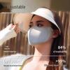 2025 Women's Anti-UV Ice Silk Full Face Sunshade Mask with Eye Protection - Breathable Summer Design