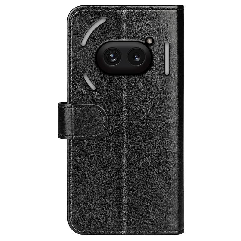 For Nothing Phone (2a) Plus/Phone (2a) Case Crazy Horse Texture PU Leather+TPU Flip Phone Cover