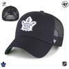Casquette - 47 Brand - Toronto Maple Leafs - Bleu Navy - Polyester - Ajustable