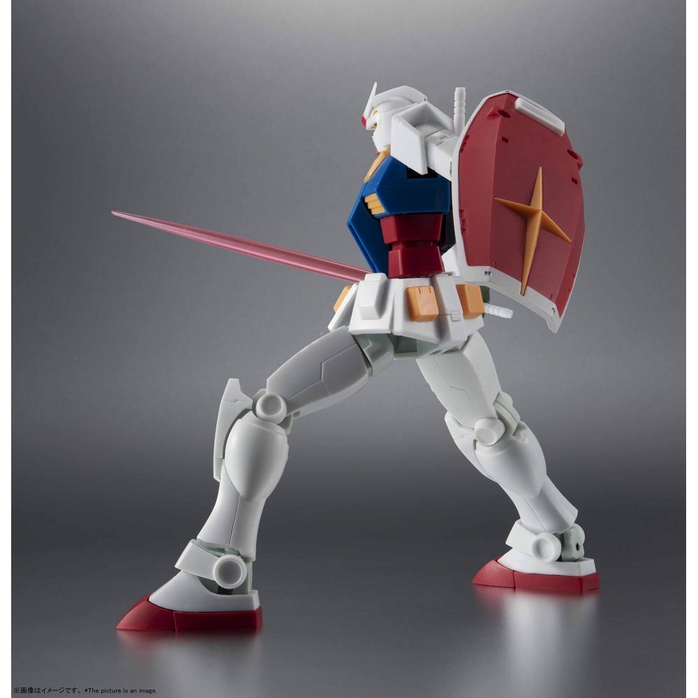 ROBOT Spirits Mobile Suit Gundam [SIDE MS] RX-78-2 Gundam ver. АНИМЕ. [ЛУЧШИЙ ВЫБОР] Приблизительно. 125 мм окрашенная подвижная фигурка из АБС и ПВХ