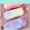 Pen Case Color Key Chain Plush Pencil Case Storage Bag Decoration Gift Kids