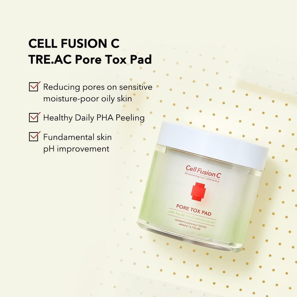 [Cell Fusion C] Pore Tox Pad 150g 60EA