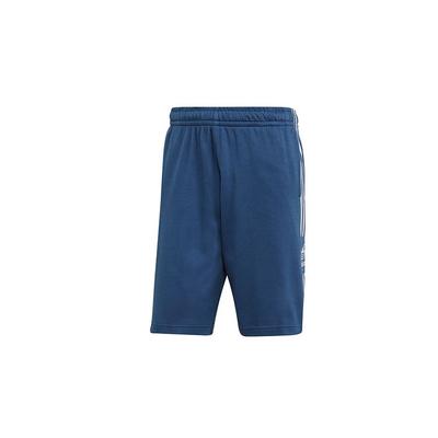 Originals Trefoil Lockup Длинная рубашка Спортивные шорты с боковой полосой Мужские брюки Синие FM9879