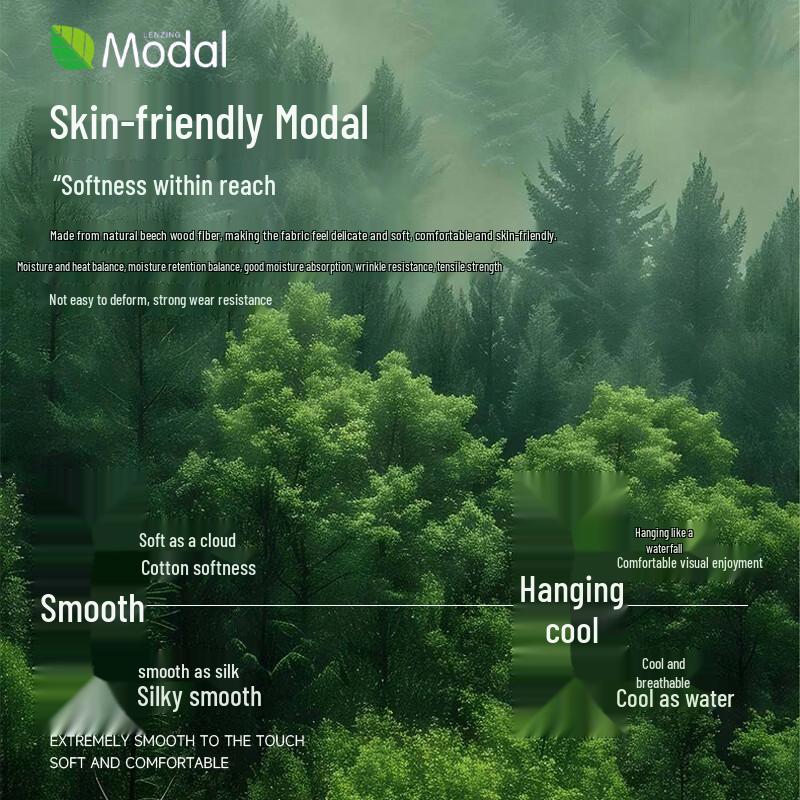 Shanshan Мужская рубашка с длинным рукавом в стиле business casual, смесовая из модала