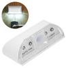 4LED PIR Infrared Detection Motion Sensor Home Door Practical Keyhole Light Lamp