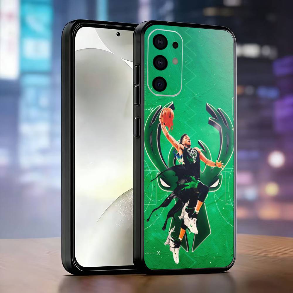 Чехол для телефона Giannis Antetokounmpo Черный Силиконовый Мягкий Для Samsung S25,S24,S21,S22,S23,S30,Ultra,S20,Plus,Fe,Lite