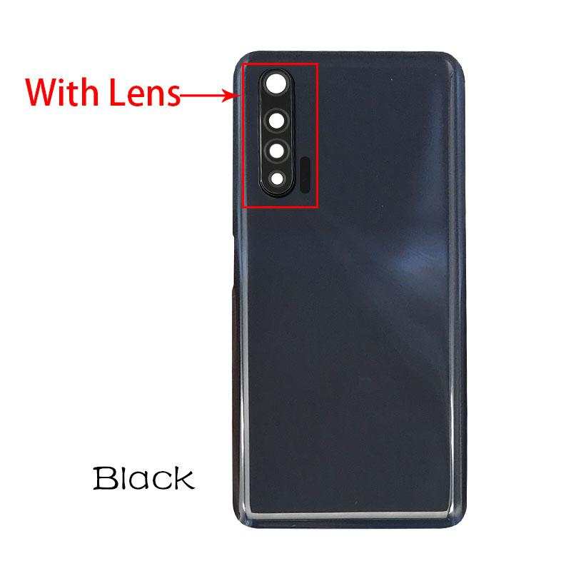 Новая задняя крышка батарейного отсека, задний корпус со стеклом камеры для Huawei Nova 6 Nova6