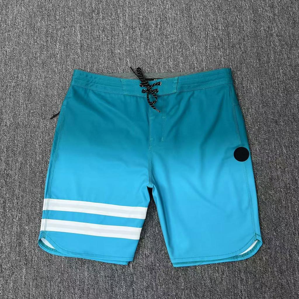 Professional Men’s Surfing Beach Shorts Adjustable Waist Bermuda Waterproof 4-way Stretch Board Shorts Quick-dry Surf Shorts