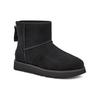 (WMNS) UGG Classic Mini Logo Zip 'Черный' Женские 1122671-BLK