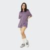 Jordan Solid Color Crew Neck Pullover With Logo And Letter Print Short Sleeve T-Shirt Men Tops Canyon-Purple DQ7359-553