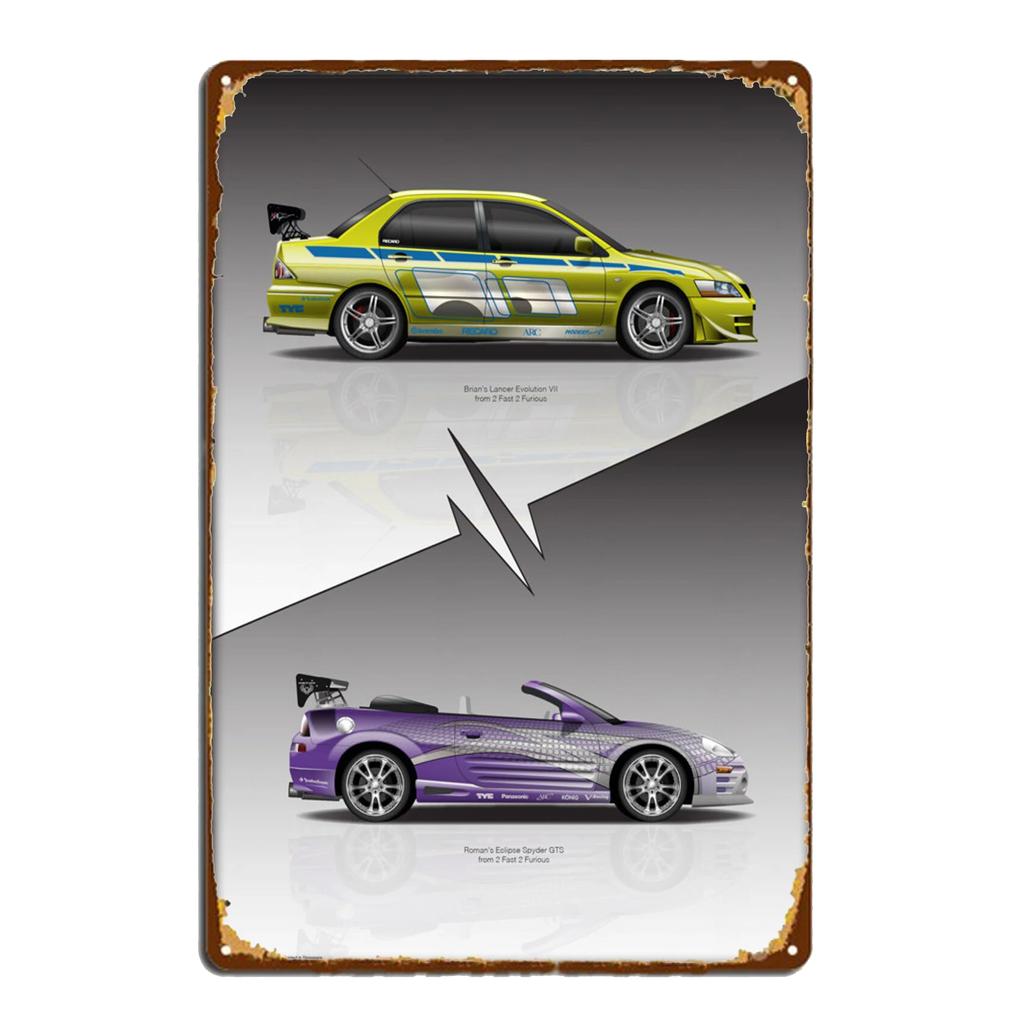 Спортивный автомобиль AE86 Параметры производительности Плакат Винтажные таблички Металлическая жестяная вывеска Гараж Бар Декор Тарелка Художественная настенная табличка Жестяные знаки