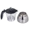 Clear ABS Top Stovetop Coffee Maker Crystal Glass Lid 6 Cup Moka Pot  Household Brewing