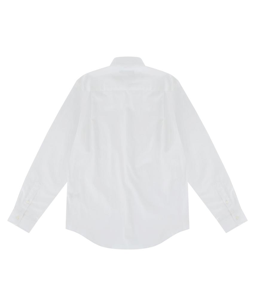 Рубашки Honguseong Regular Fit с вышивкой_Белый