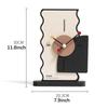 Modern Table Clock Housewarming Gift Table Clock for Kitchen Study Bedside