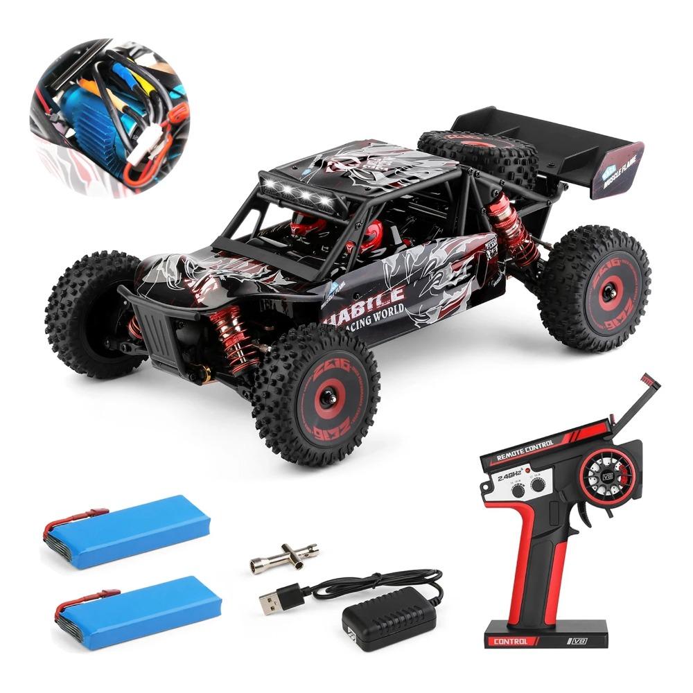WLtoys 124016(V2) Быстрая радиоуправляемая машина, 1/12 Бесколлекторная радиоуправляемая машина с независимым регулятором скорости для взрослых, 75 км/ч, Подходит для улицы и в качестве подарков