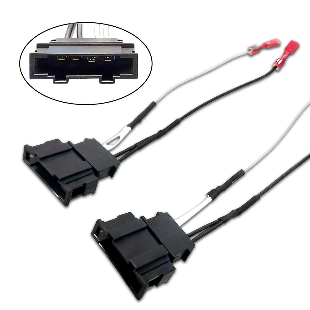 Car Front Tweeter Speaker Wiring Harness for Passat Seat Scirocco,Auto Speaker Replacement Adapter Connector Car Accessories