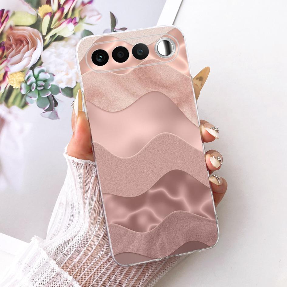 Чехол для Realme 16 5G 2026 Милый Мультяшный Рисунок Мягкий Прозрачный Силикон Ударопрочный Тонкий Чехол-Оболочка для Телефона Realme16 RMX5171