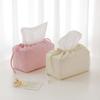 Heart-shape Pattern Cotton Napkin Holder Large Capacity Car Paper Boxes  Bedroom