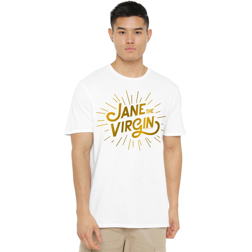 Jane the Virgin Mens Golden Logo T-Shirt